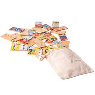 Domino spel - voertuigen